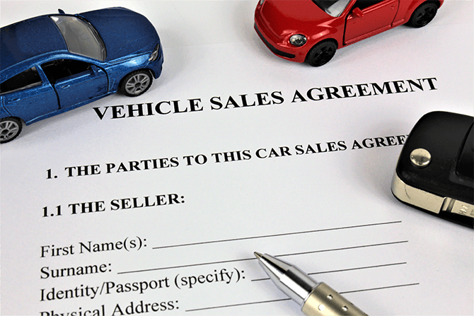 how to sell a used vehicle