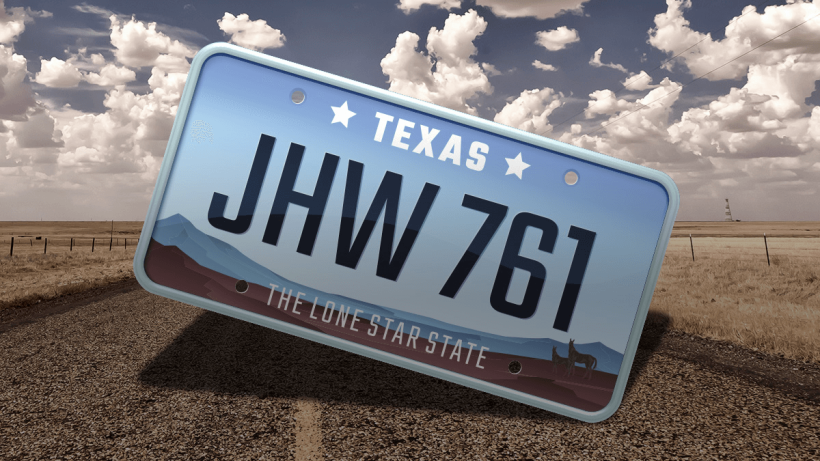 Texas License Plates