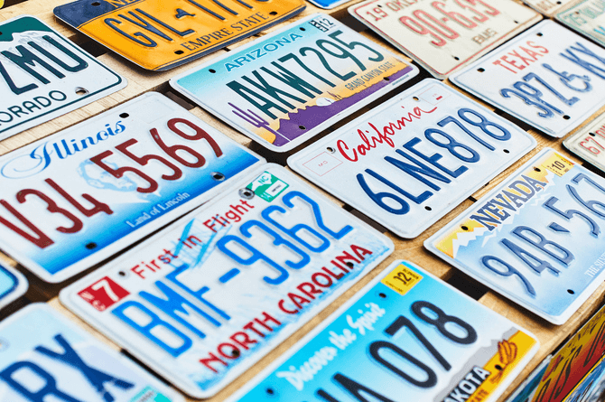 Texas License Plate Types