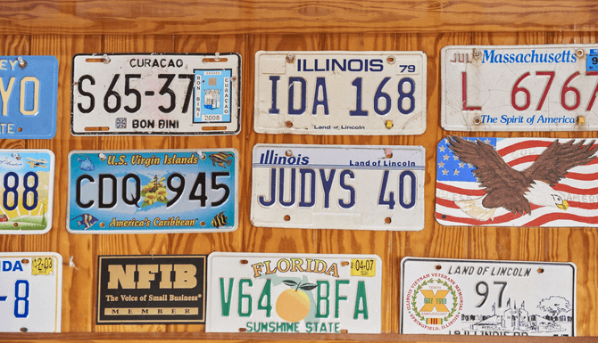 Types of Florida License Plates